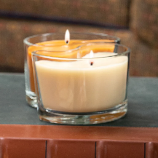 Medium DUOS Candles - Decadent Pumpkin / Cinnamon Spice