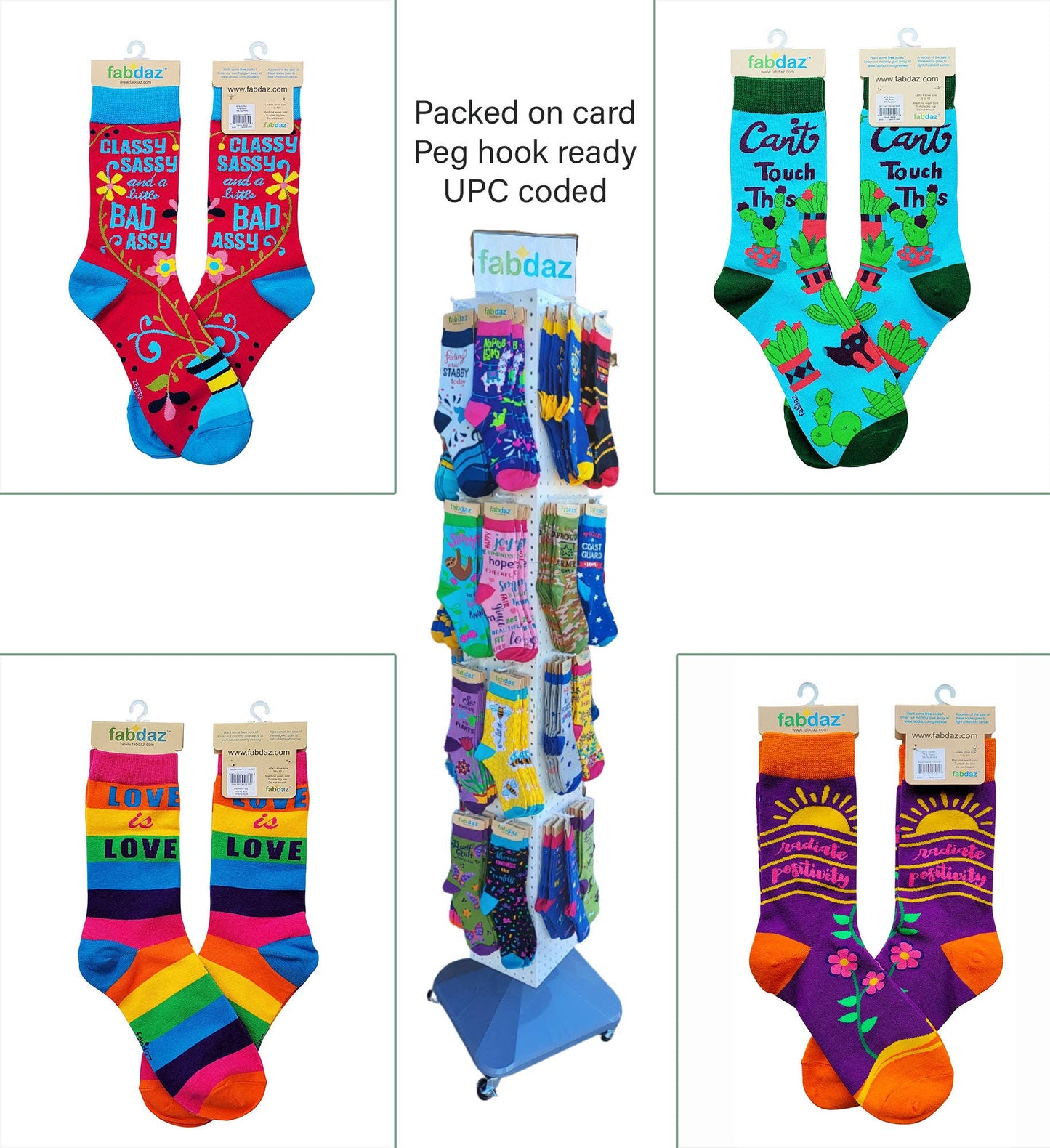 Avocado Women's Novelty Crew Socks With Funny Sayings