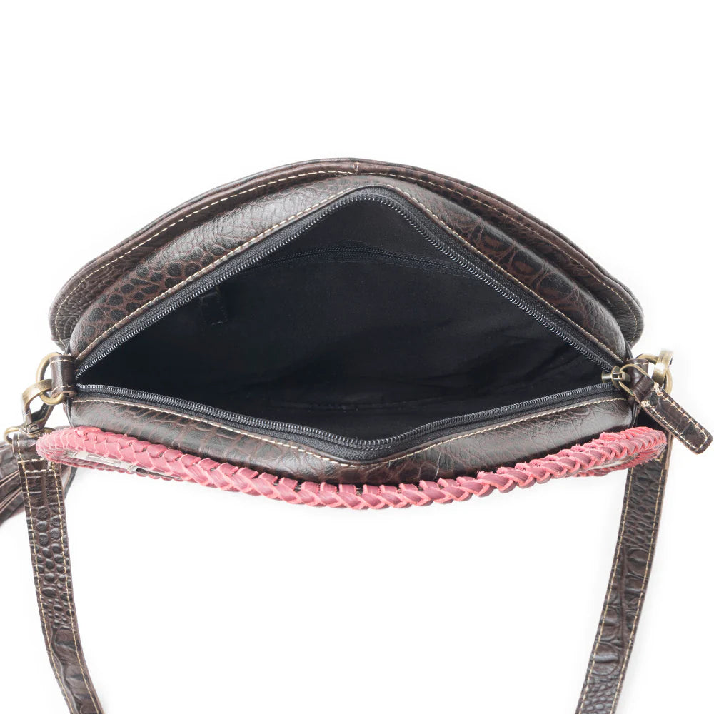 Myra Bag Coffee Eye Round Bag