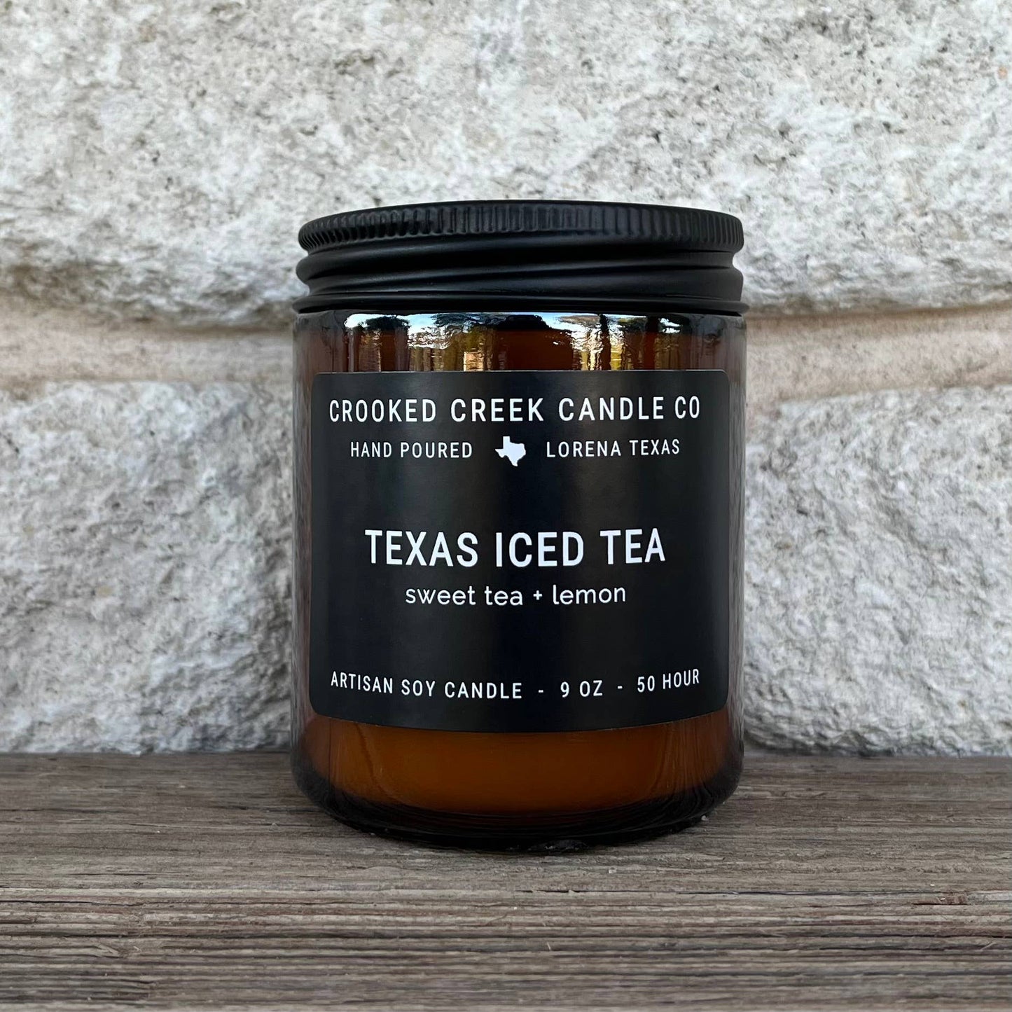 Crooked Candle Co. Texas Iced Tea Candle
