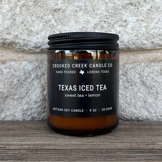 Crooked Candle Co. Texas Iced Tea Candle