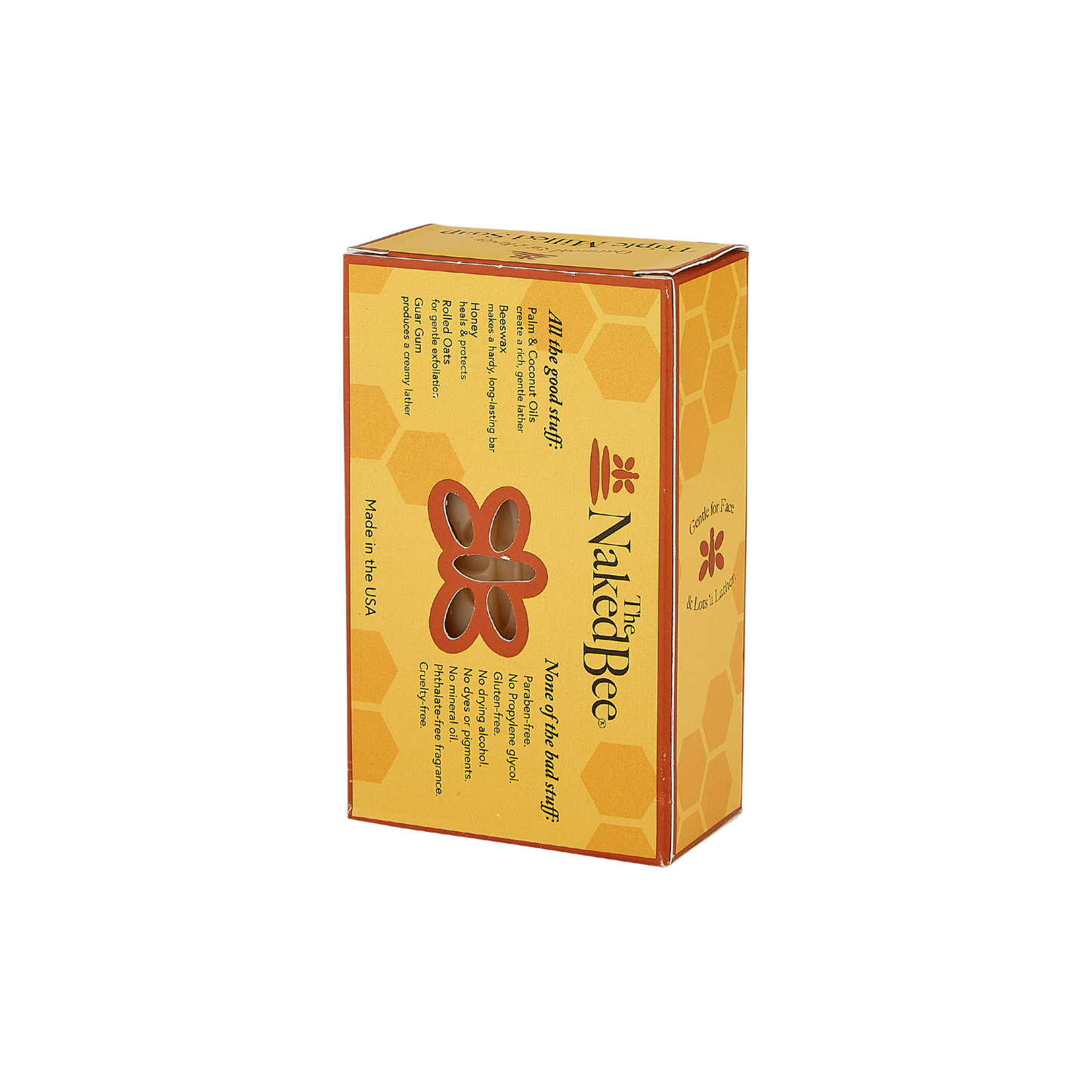 5 oz. Orange Blossom Honey Triple Milled Bar Soap