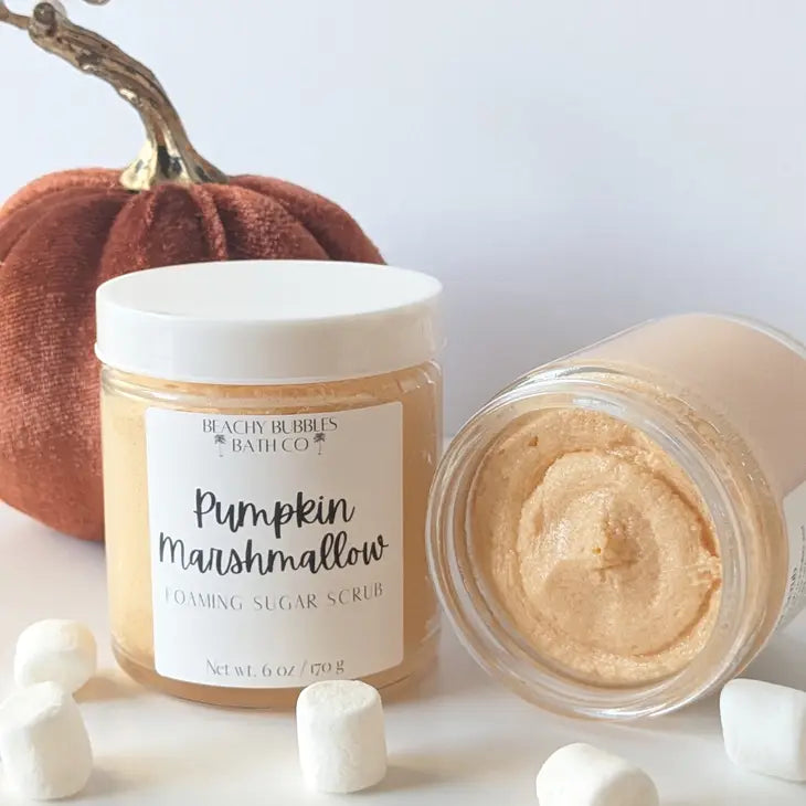 Pumpkin Marshmallow Foaming Sugar Scrub