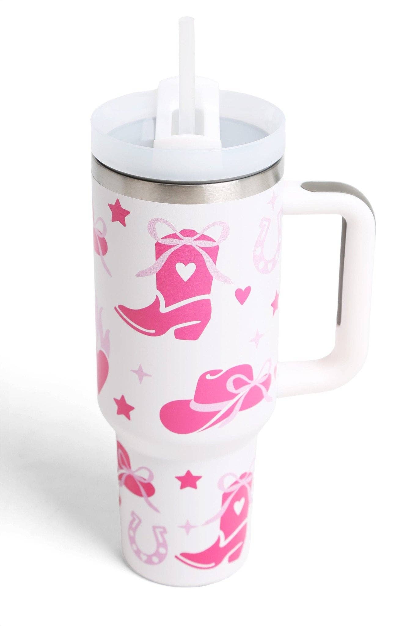 Cowgirl Hearts 40 Oz Tumbler