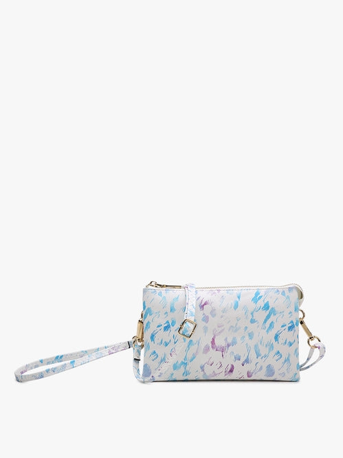 Jen&Co Crossbody/Wristlet- Cheetah Multi