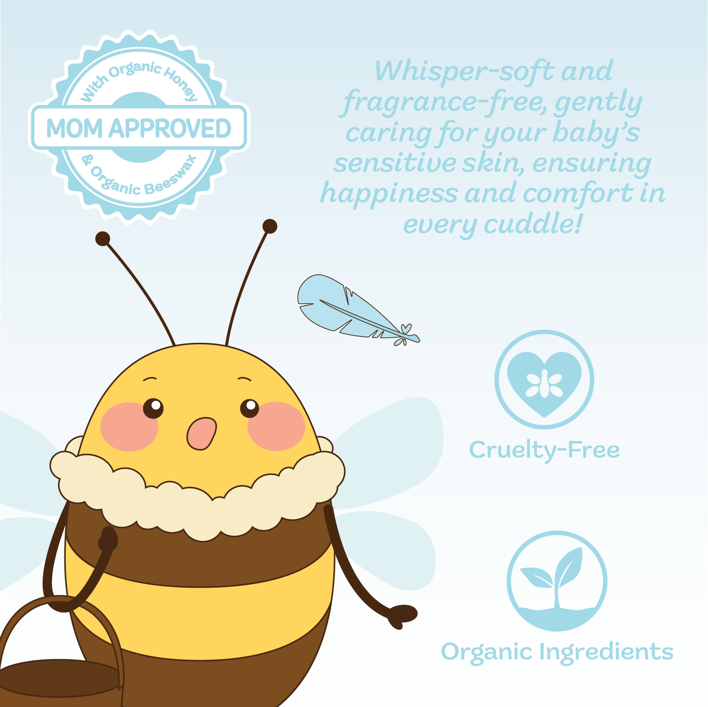 2.5 oz. Pure & Simple Cheeks to Cheeks Face & Body Lotion