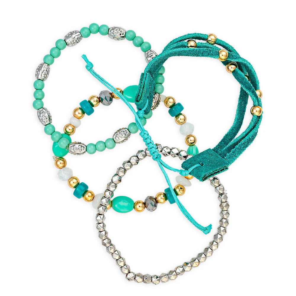 Gisele’s Creek Stacked Bracelets