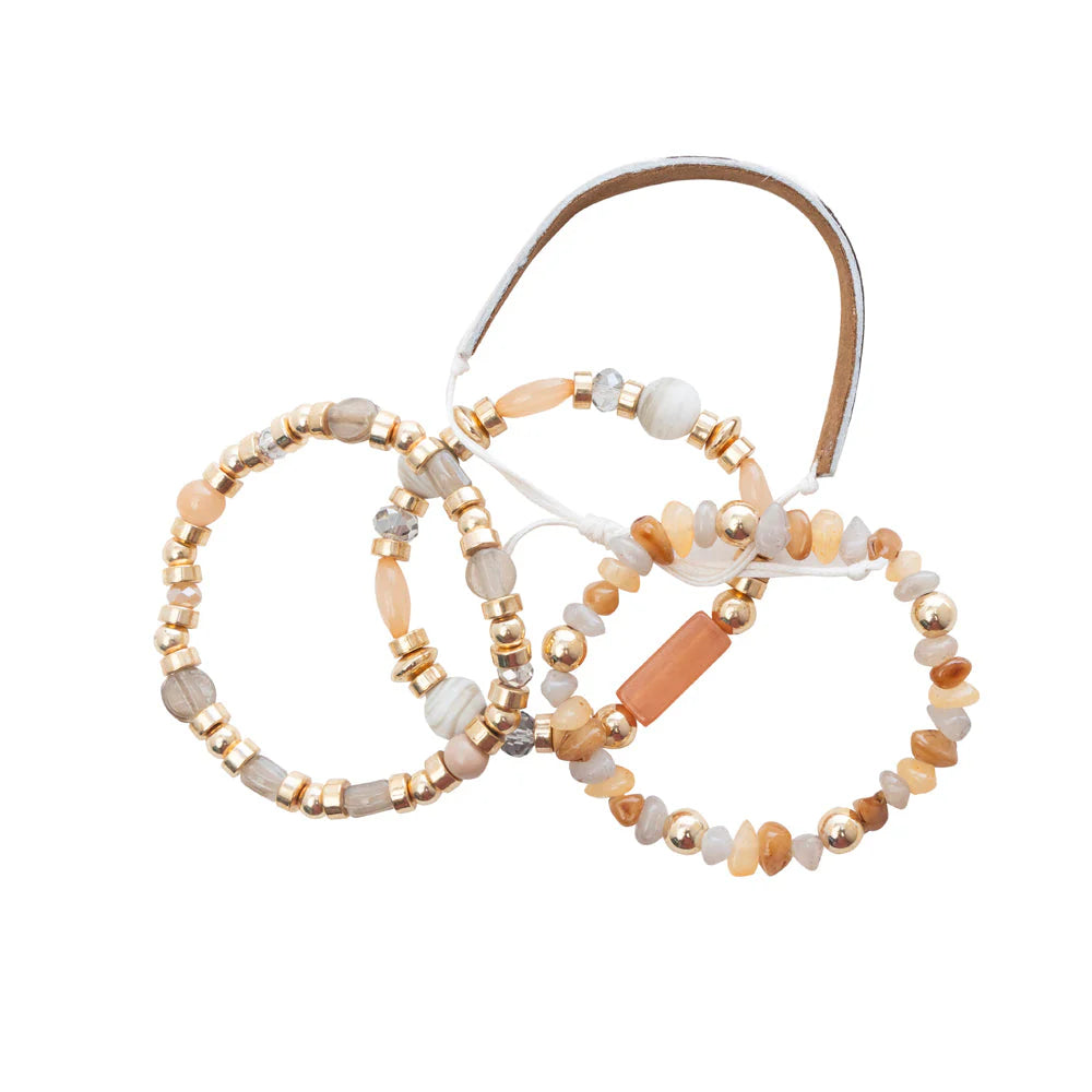 Keilana Stacked Bracelets