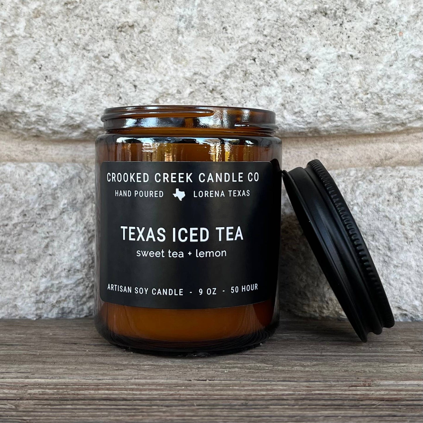 Crooked Candle Co. Texas Iced Tea Candle