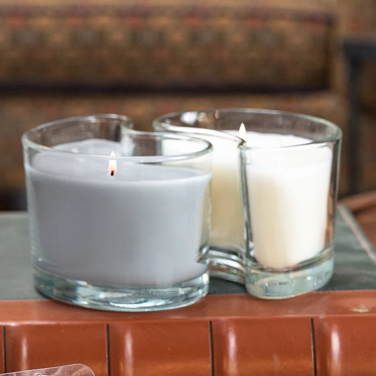 Medium DUOS Candles - Bonfire Embers / Sandalwood