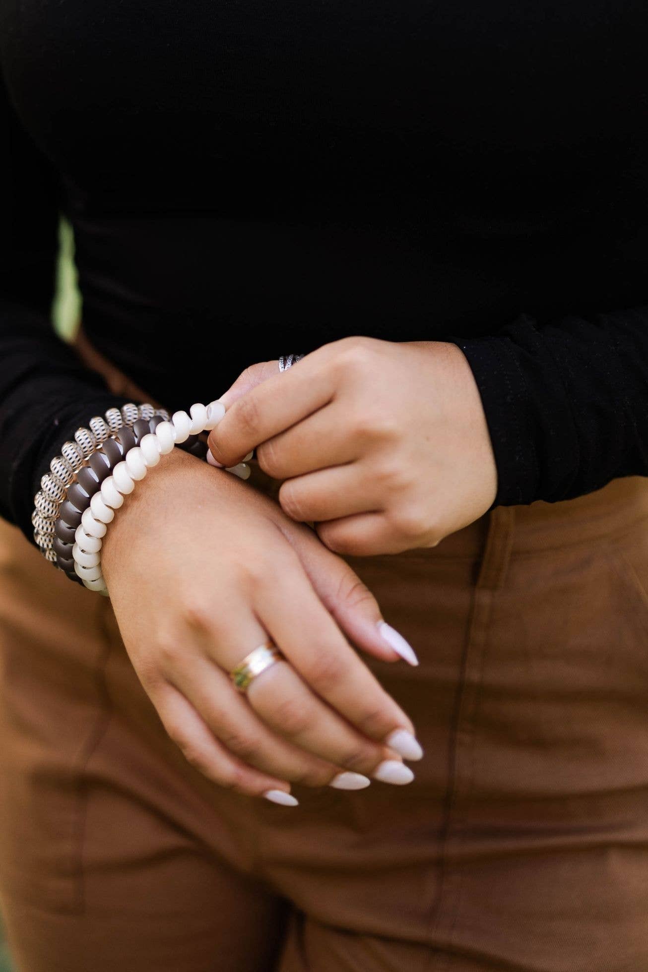 Spiral Hair Coils-Large-Toasted Hair Ties