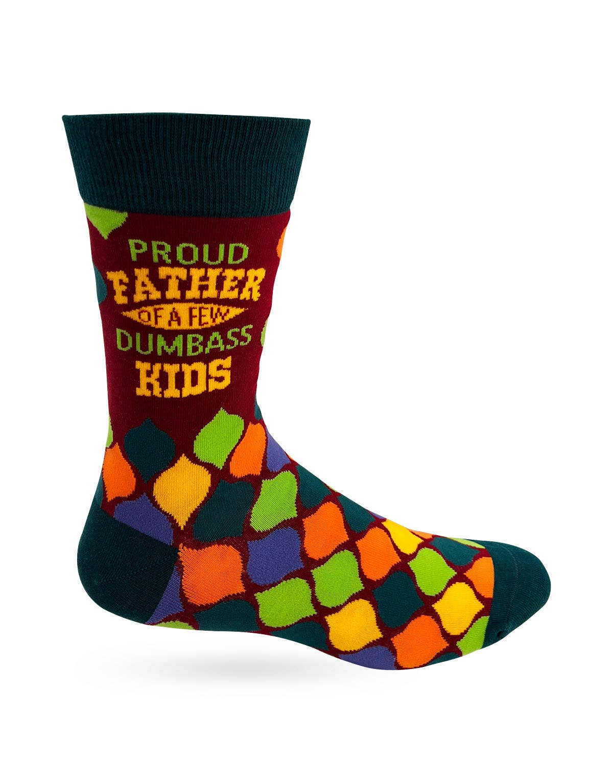 Proud Father of a Few Dumbass Kids Socks