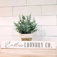 Endless Laundry Co. Sign