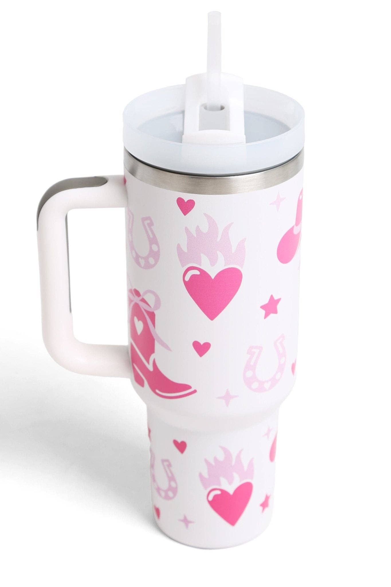 Cowgirl Hearts 40 Oz Tumbler