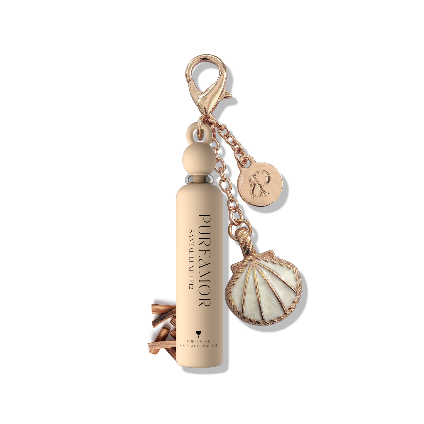 Santal Luxe Pheromone Perfume Oil Keychain