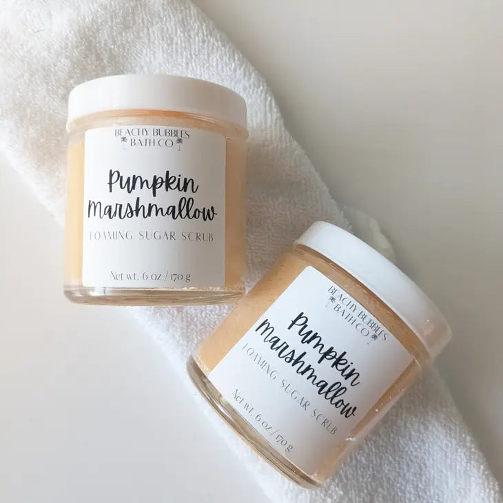 Pumpkin Marshmallow Foaming Sugar Scrub