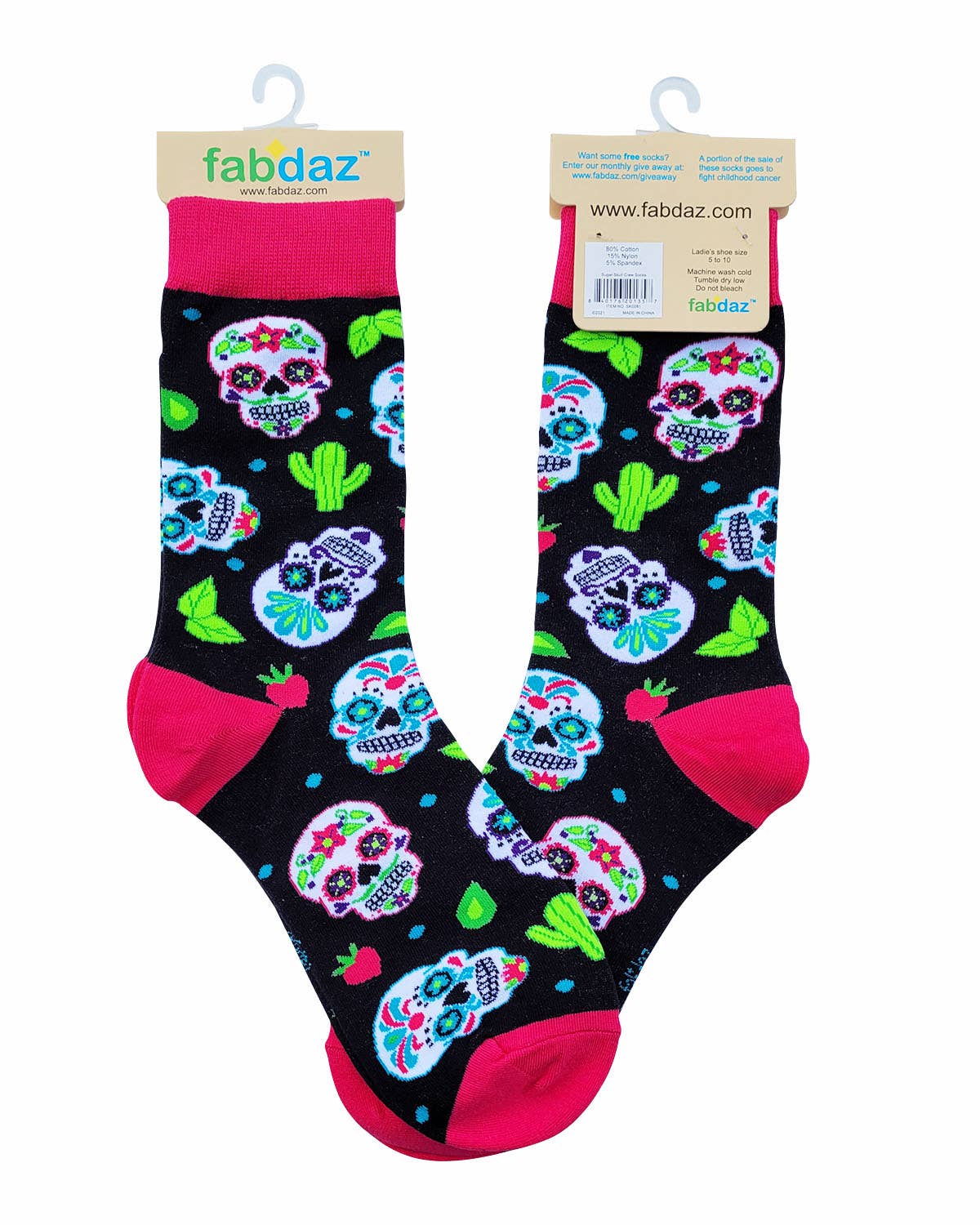 Sugar Skull Women's Crew Socks