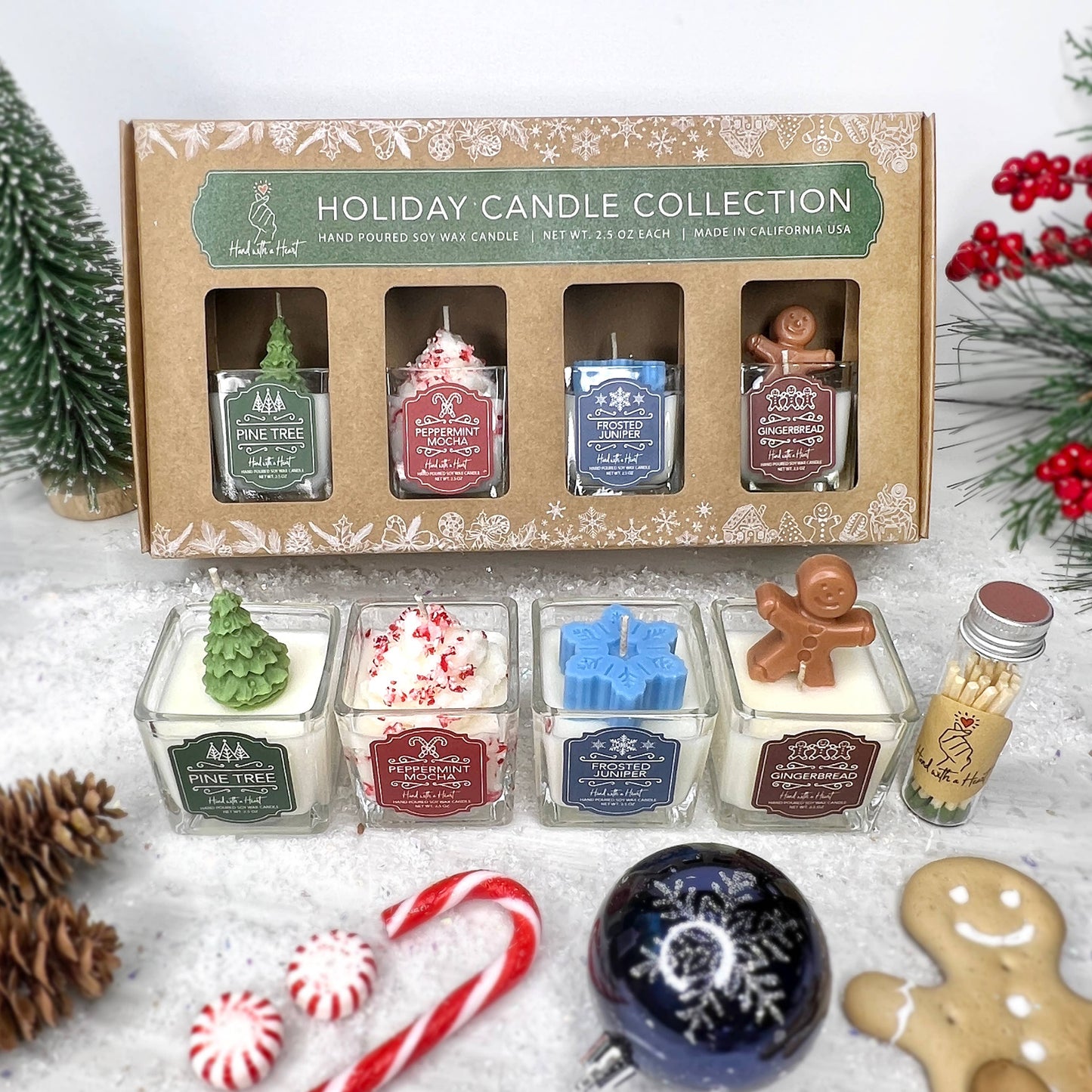 Holiday Candle Collection Gift Set