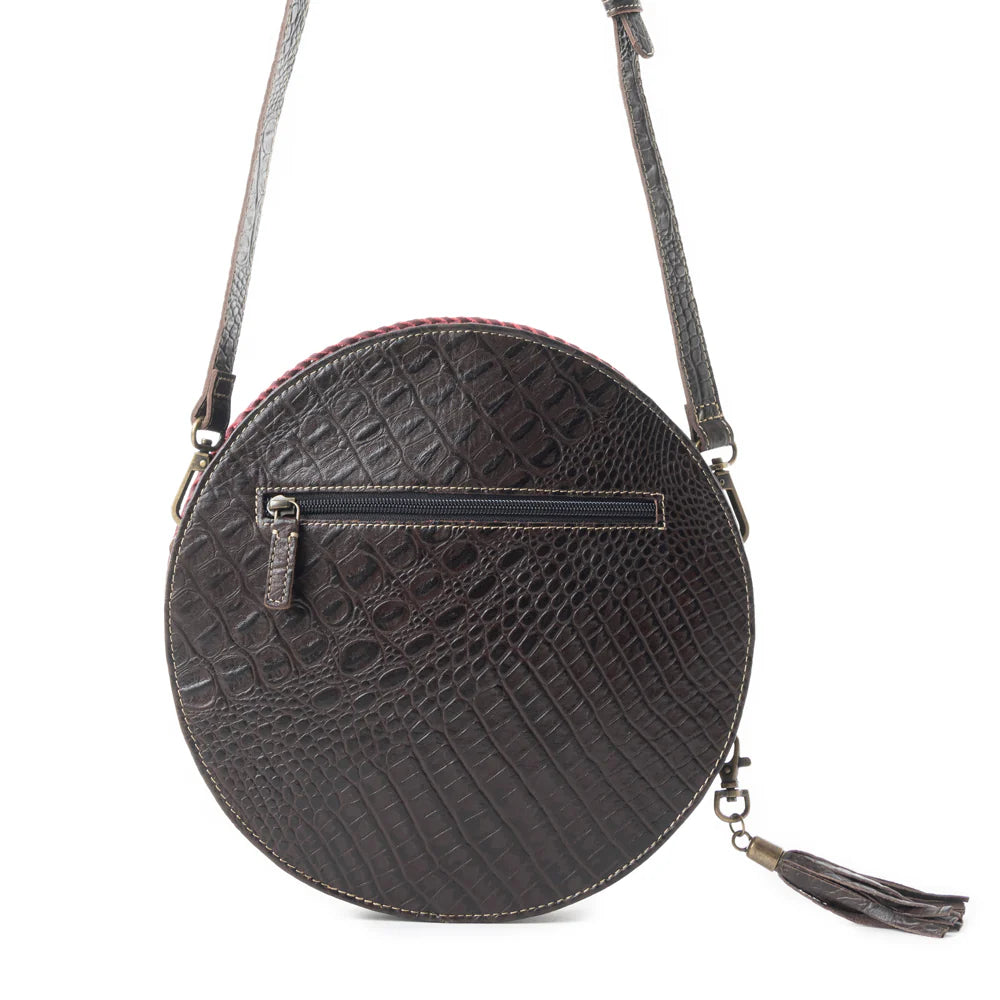 Myra Bag Coffee Eye Round Bag