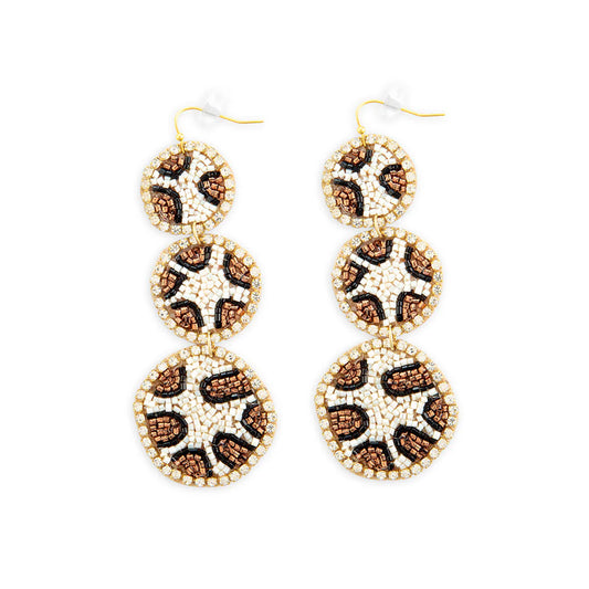 Crouching Leopard Earrings