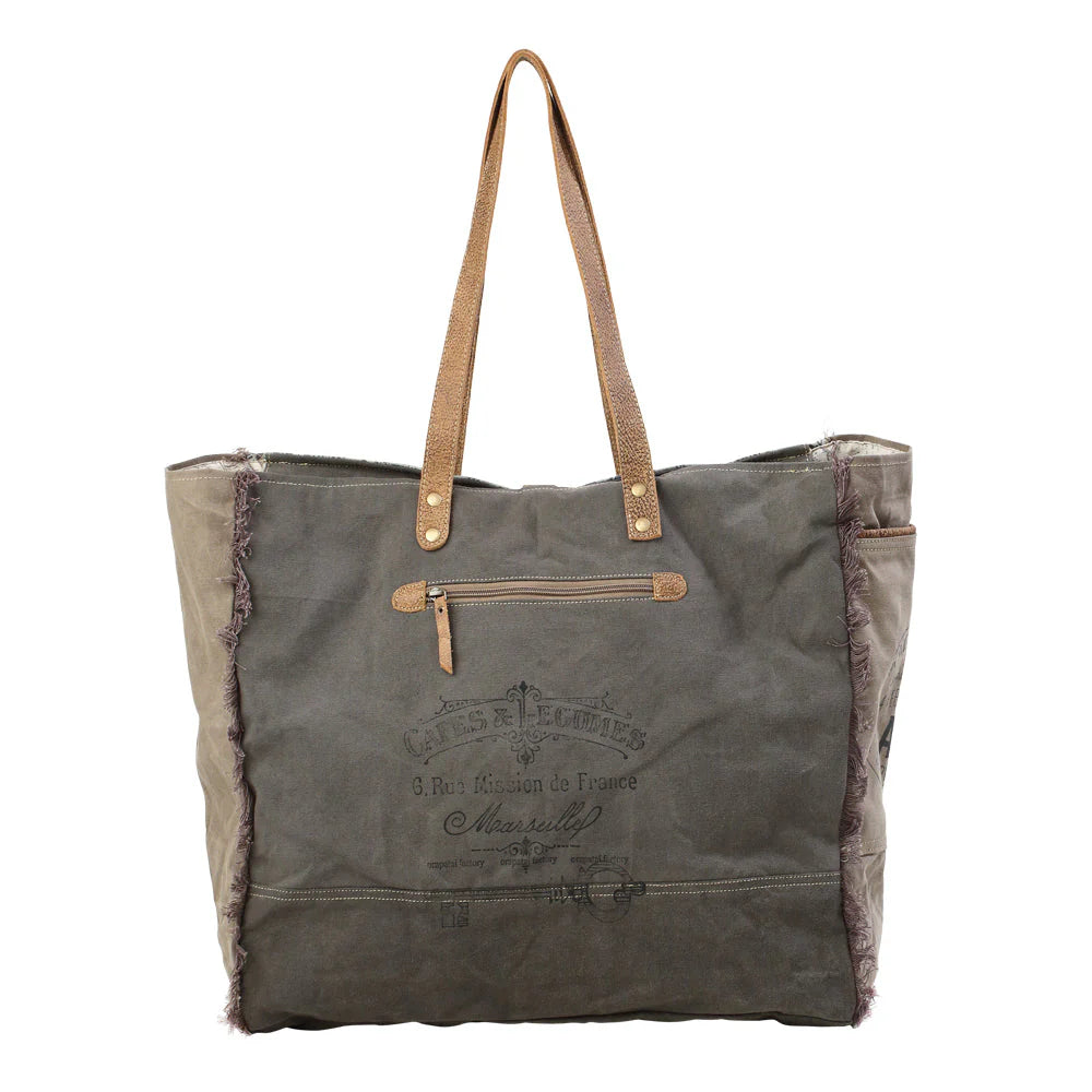 Myra Bag Floral Print Weekender Bag