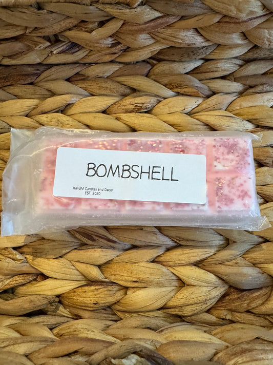 Soy wax Snapbar Melts: Bombshell