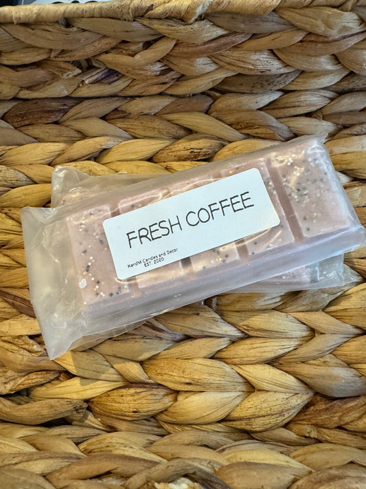 Soy wax Snapbar Melts: Fresh Coffee