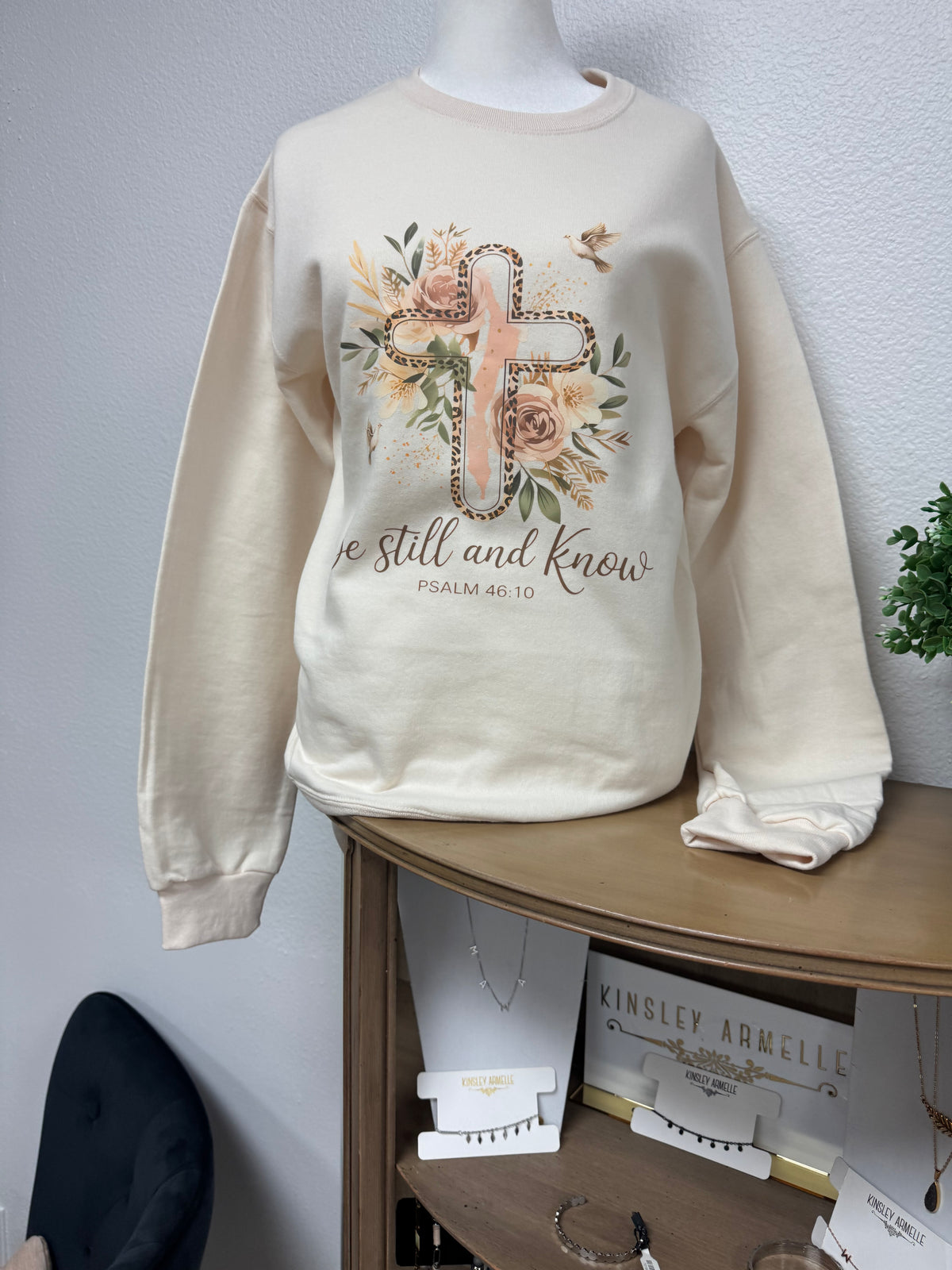 Be Still and Know Crewneck