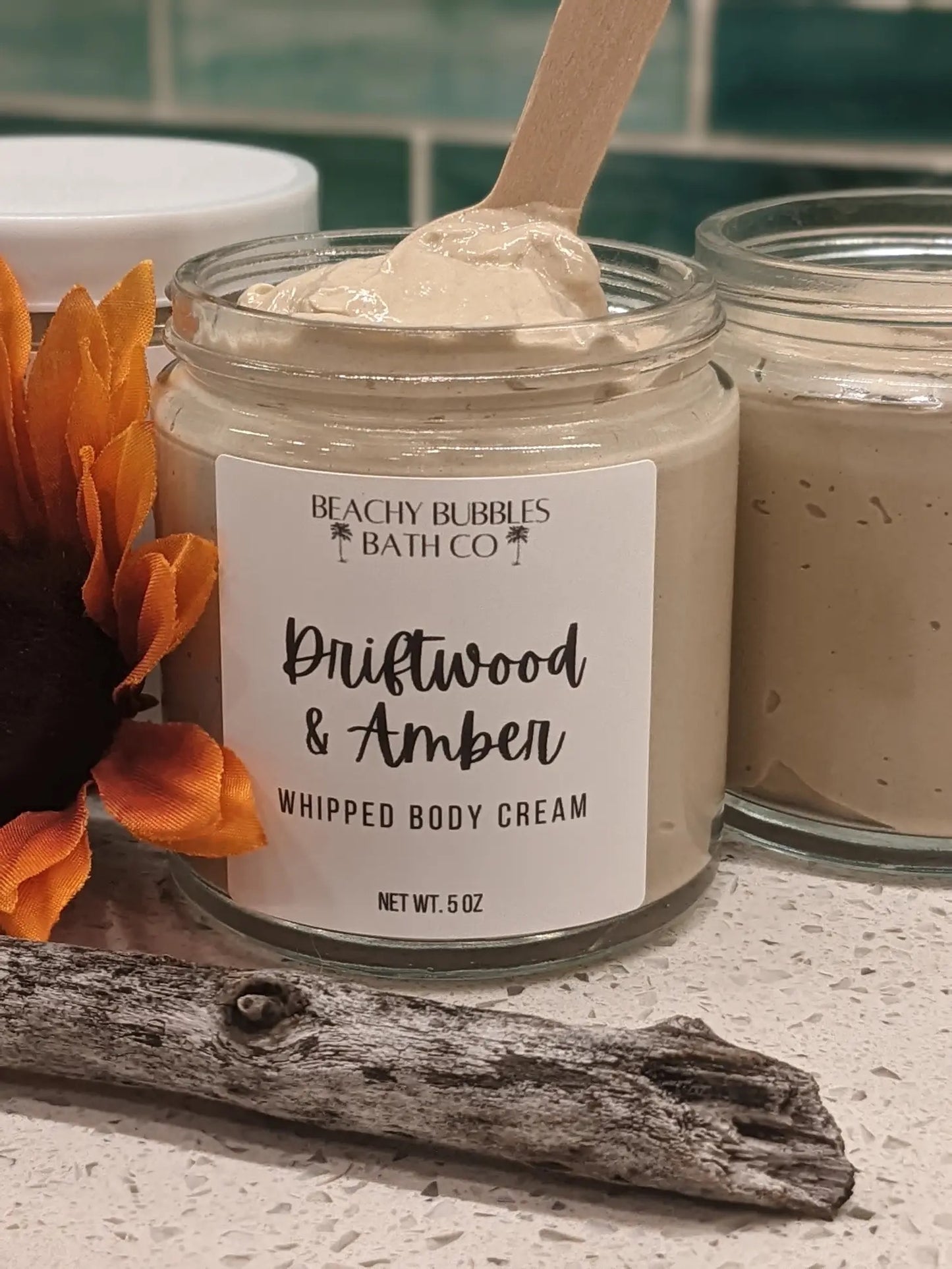 Driftwood & Amber Whipped Body Cream