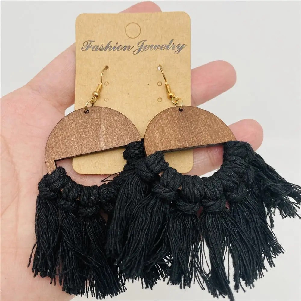 Hand-Woven Earrings