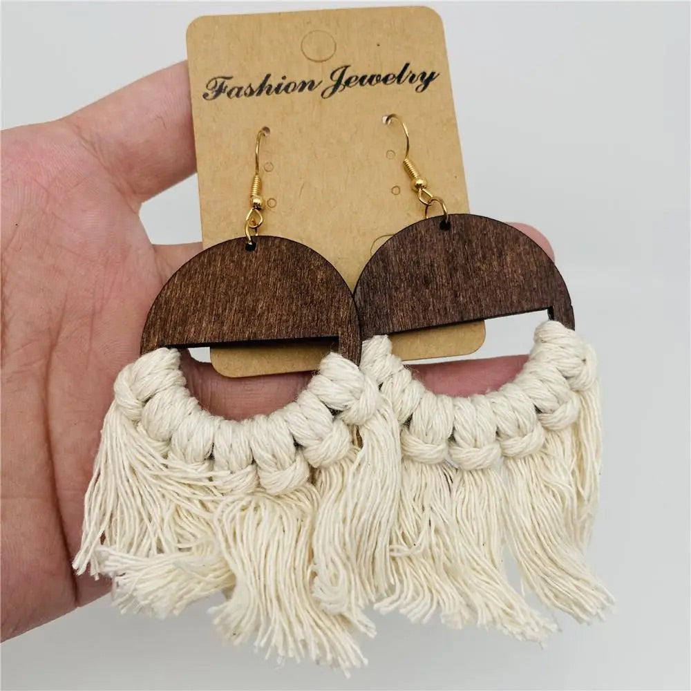 Hand-Woven Earrings