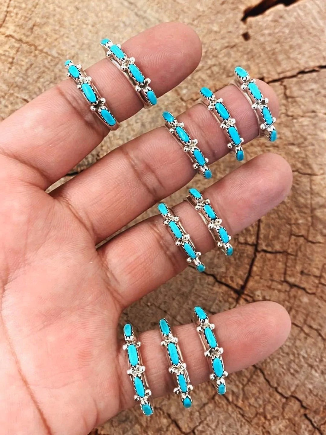 Turquoise Tuesday Wild Honey Stacker Ring