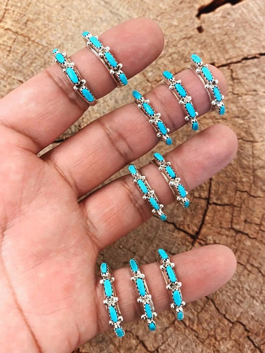 Turquoise Tuesday Wild Honey Stacker Ring