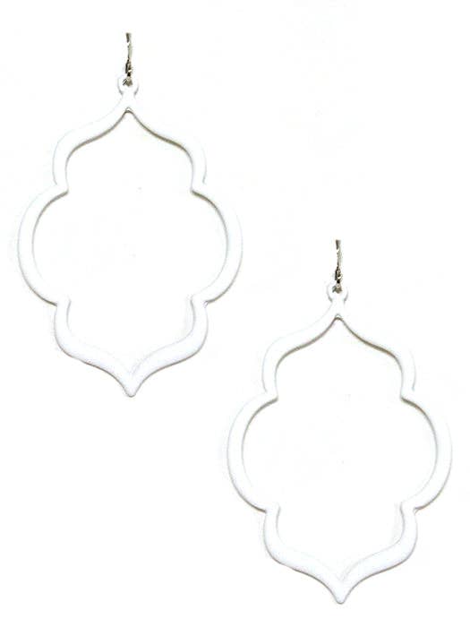 Abstract Shape Dangle Earrings