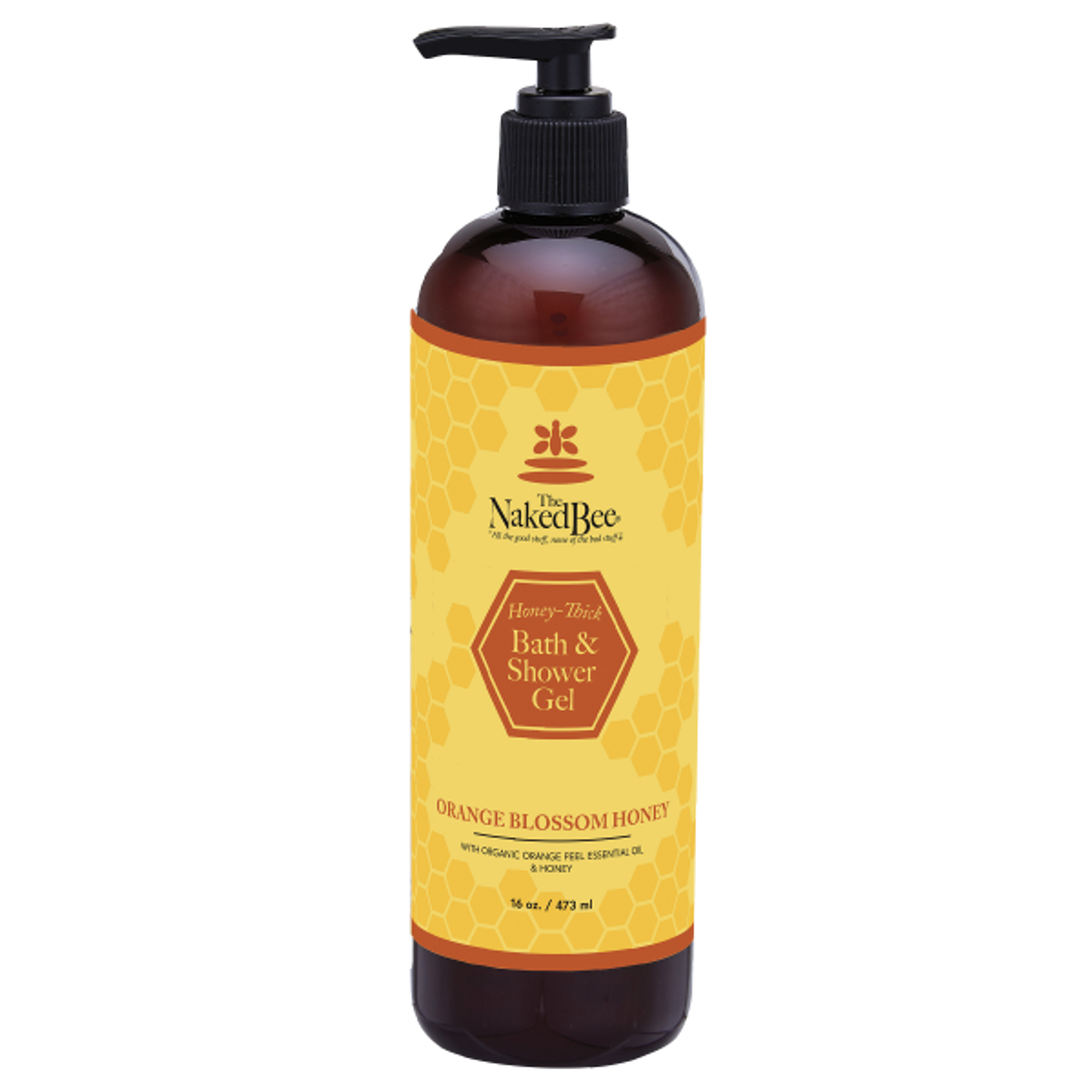 Naked Bee- 16oz Orange Blossom Honey Bath & Shower Gel