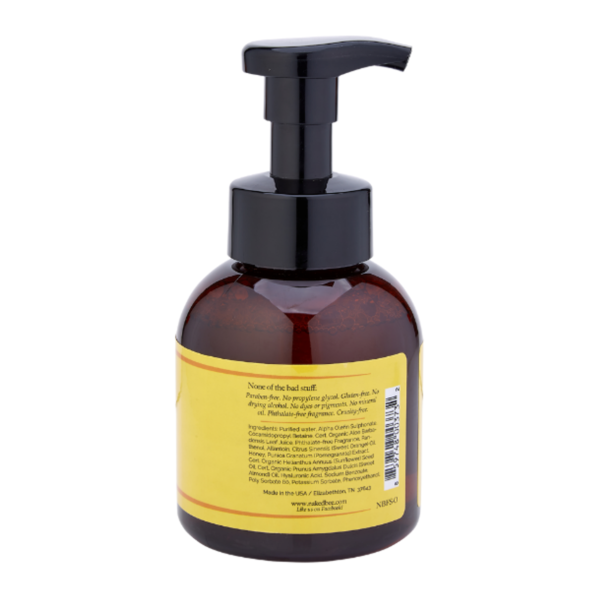 Naked Bee- 12 oz. Orange Blossom Honey Foaming Hand Soap