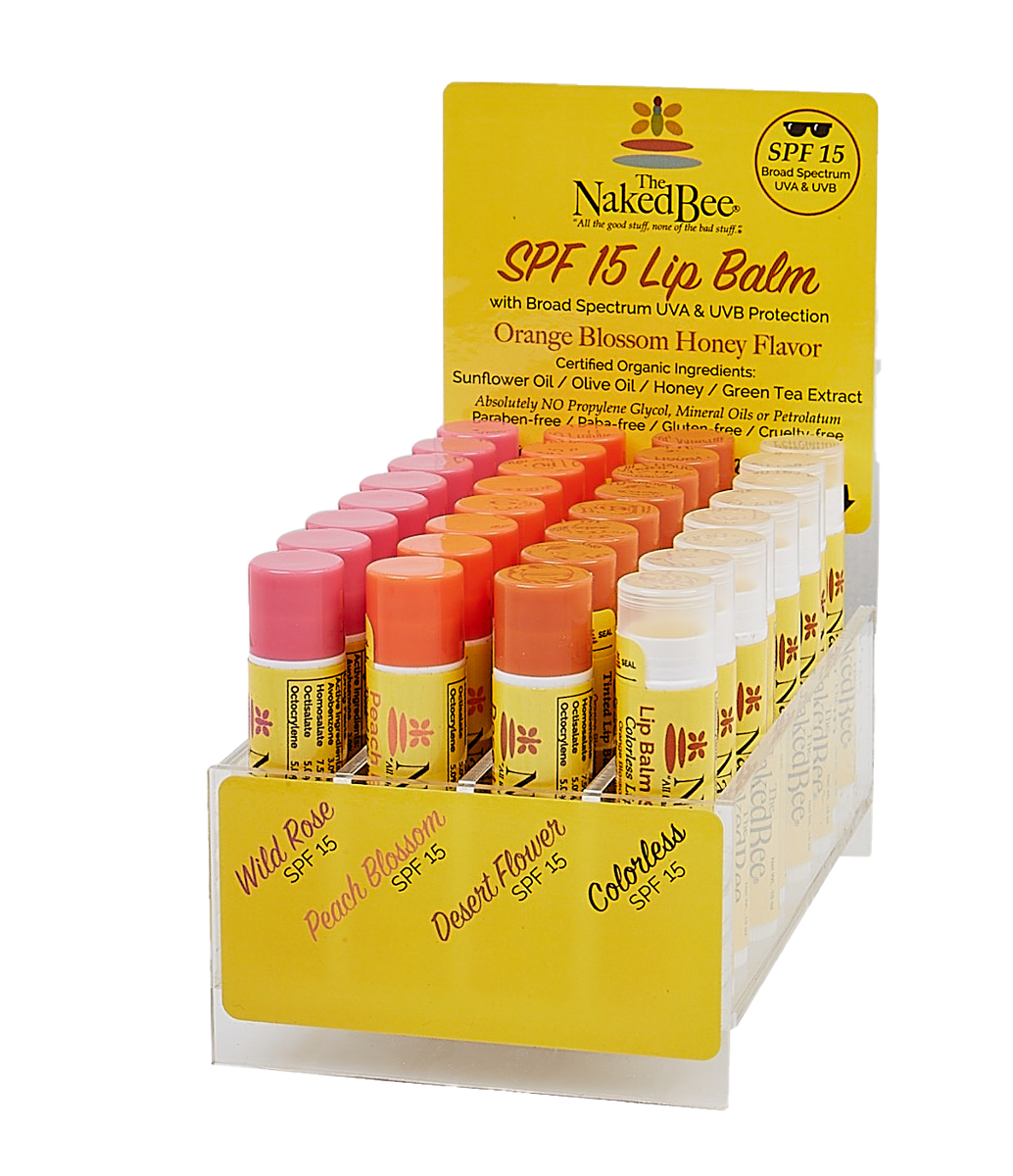 Naked Bee- Tinted Lip Balm SPF15