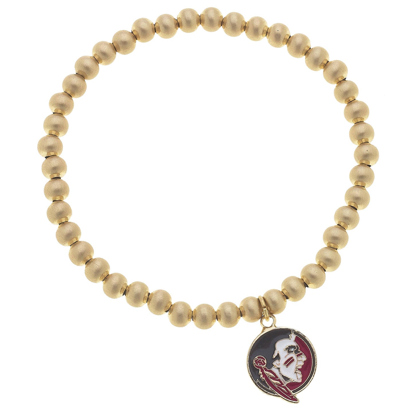 Florida State Seminoles Ball Bead Stretch Bracelet