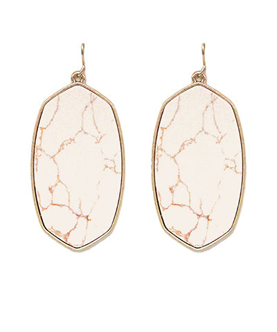Natural Stone Earrings