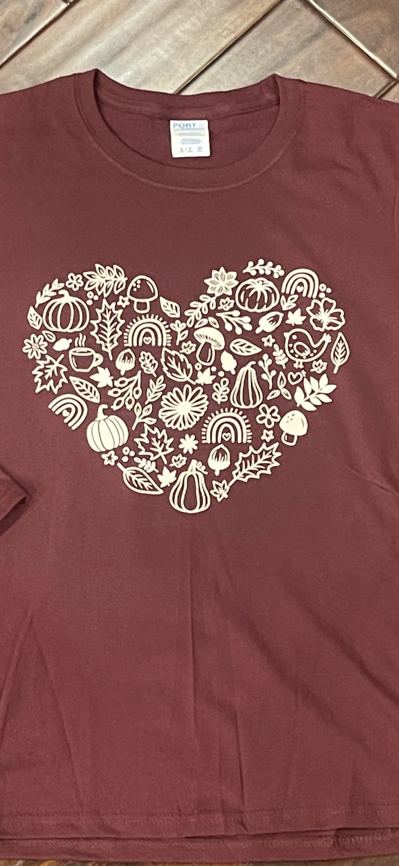 Fall Heart Teehiu