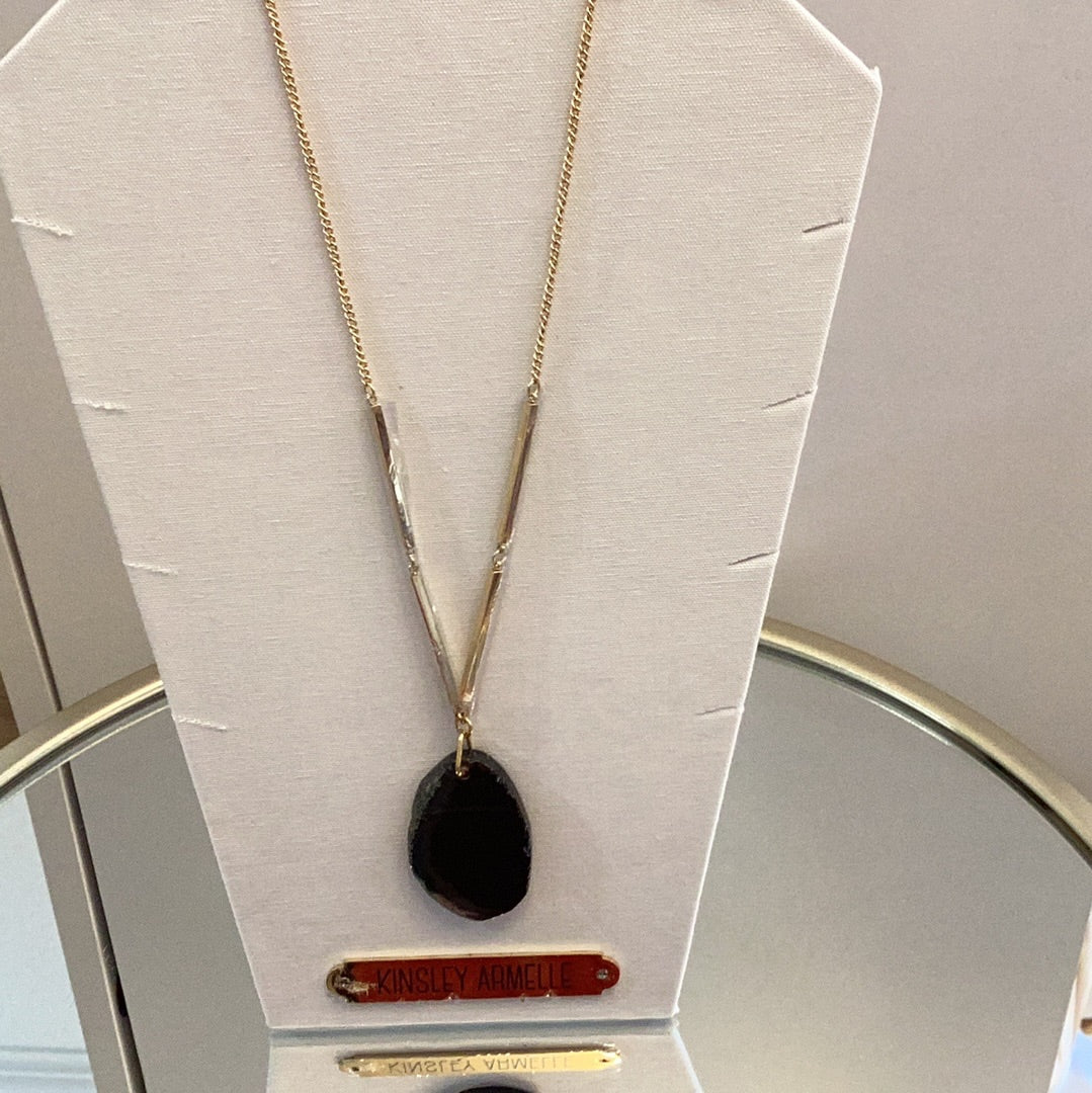 Kinsley Armelle- Slate Necklace