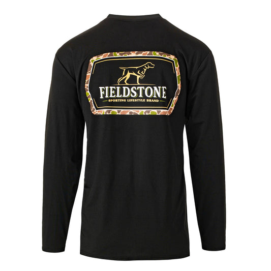 Fieldstone Rectangle Camo Logo L/S