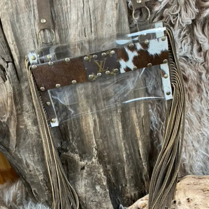 LV Stadium Bag with Fringe