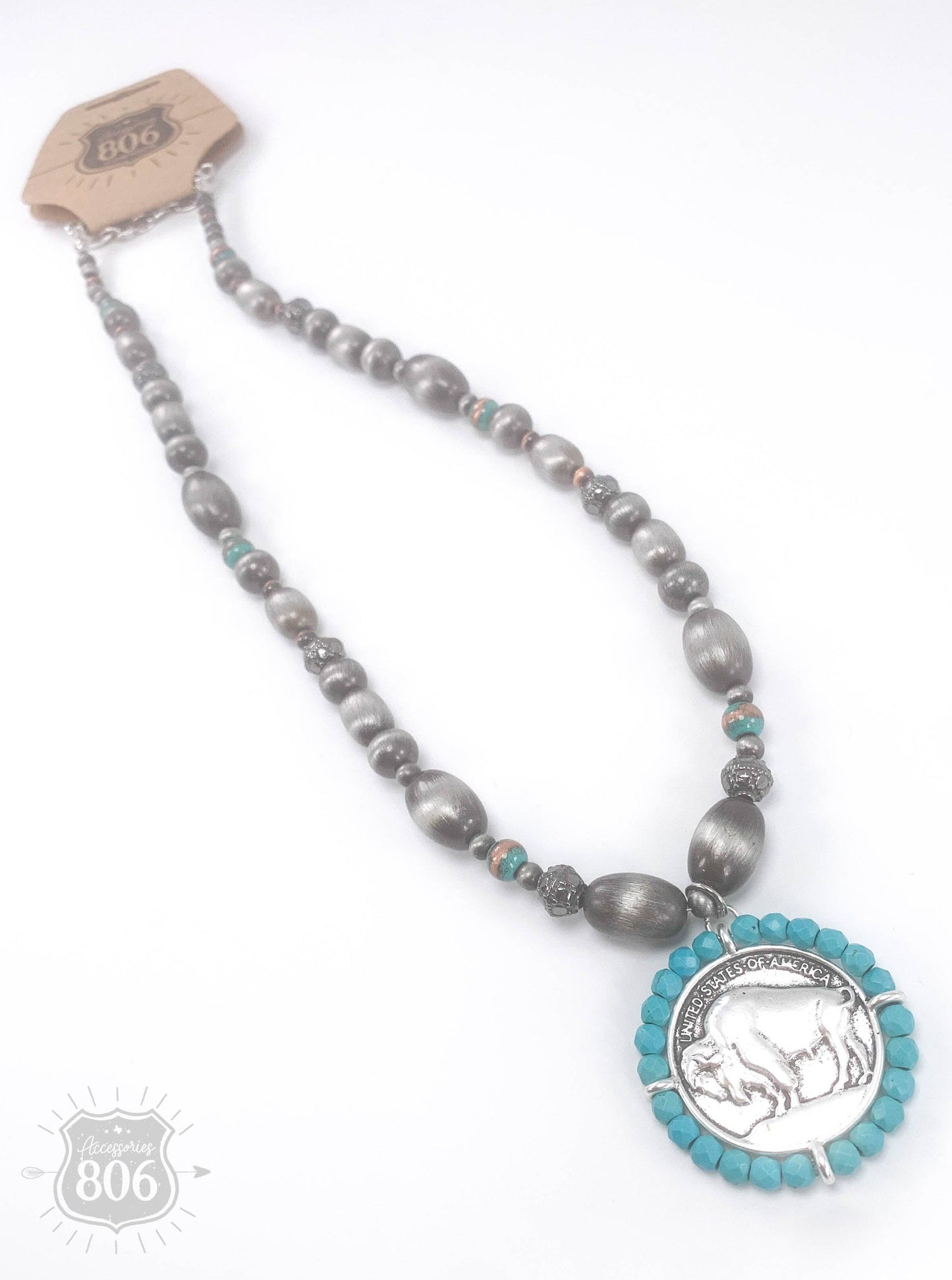 Buffalo Coin Necklace