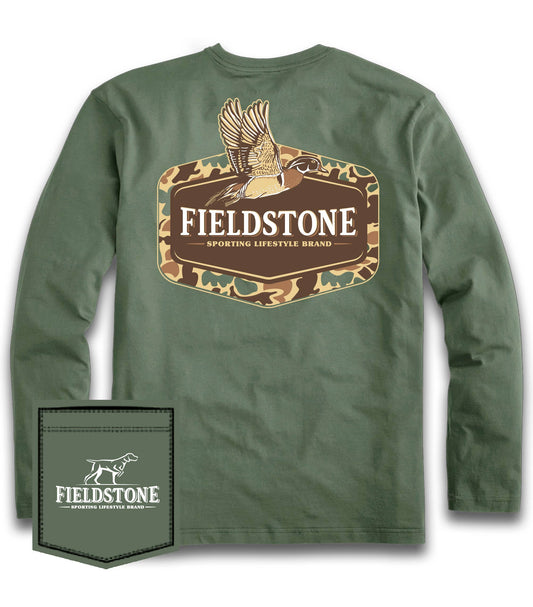 Fieldstone Camo Wood Duck L/S