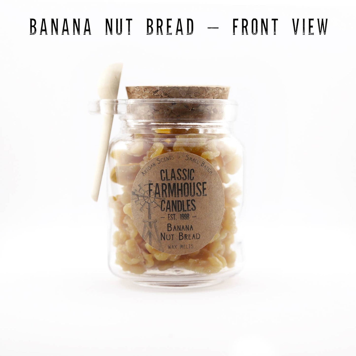 Classic Wax Melt Jar - Banana Nut Bread