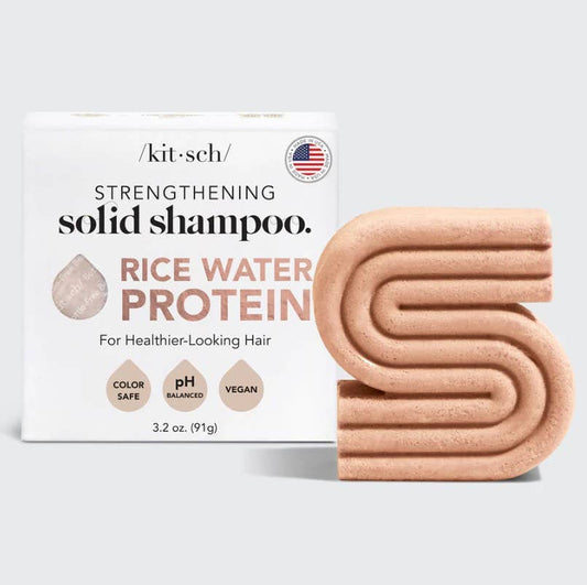 Kitsch Rice Water Shampoo Bar for Hair Growth