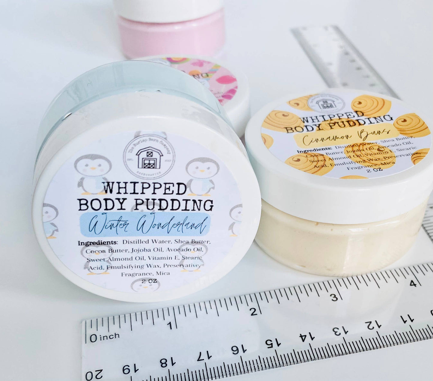 Body Lotion,  Whipped Body Pudding: Sweet Peach-2 oz