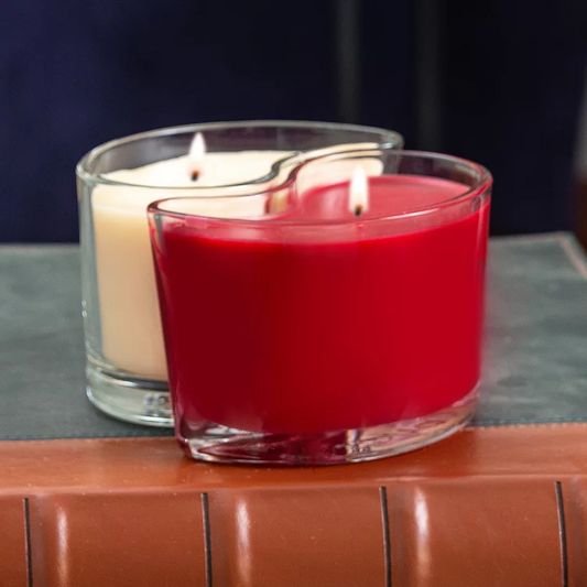 Medium DUOS Candles - Cinnamon Noir / Savory Apple