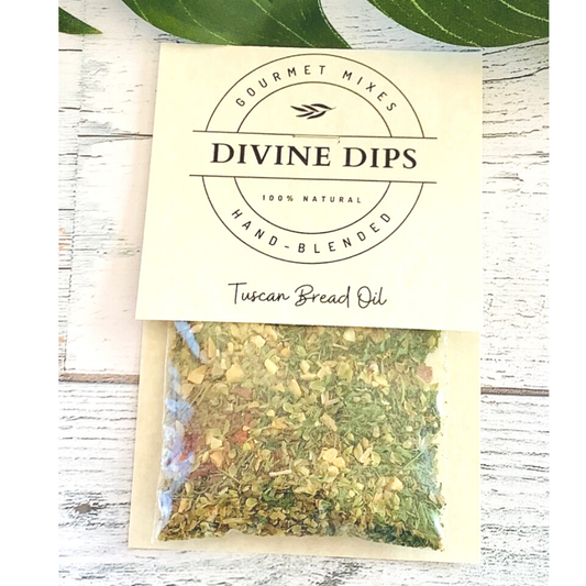 Divine Dips Tuscan Seasoning Dip Mix & Oil Blend